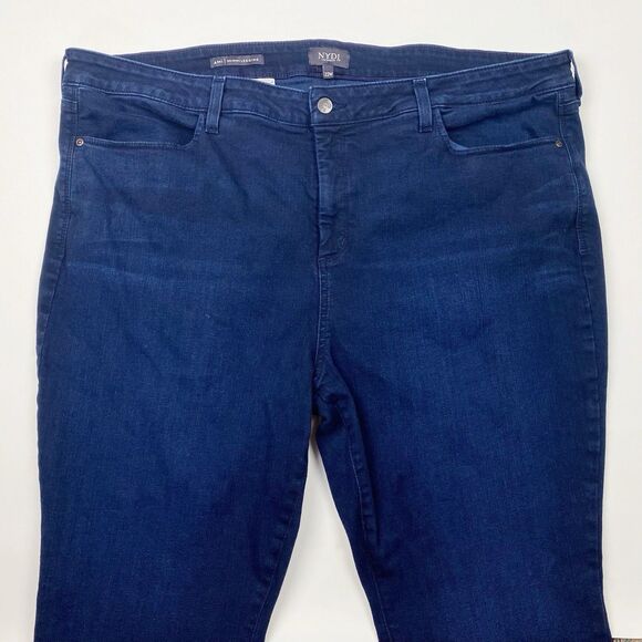 NYDJ Lift x Tuck Ami Dark Wash Skinny Legging Jeans Jeggings - Size 22W - Picture 8 of 9